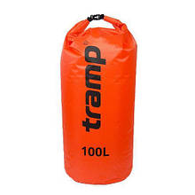 Гермомешок PVC Diamond Rip-Stop 100л Tramp TRA-210-orange