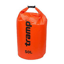 Гермомешок PVC Diamond Rip-Stop 50л Tramp TRA-208-orange