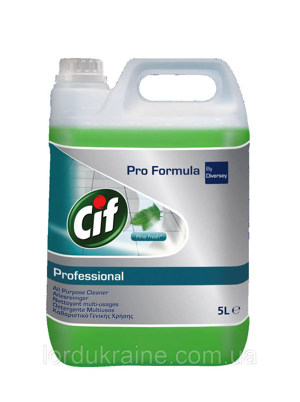 Універсальний очисний засіб Cif Professional All Purpose Cleaner Forest Pine, 5 л.