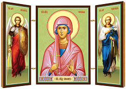 Мучениця Софія Римська. Ікона. Складення дерев'яний 58Х84