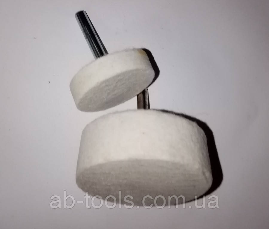 Насадка фетрова 50/25/6 полірування гуми, фото 1