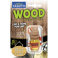 Ароматизатор пробковый на зеркало Tasotti Wood Black Gold (Черное Золото) 7ml