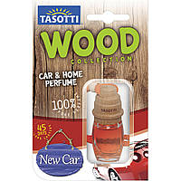 Ароматизатор пробковый на зеркало Tasotti Wood New Car (Новая Машина) 7ml