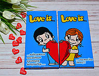 Набор из 2 шоколадок Love Is... Лав из для влюбленных