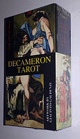 Колода Таро Декамерон. Decameron Tarot, Коробка 12.1 х 6,5 см., карты 12 х 6,5