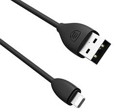 Кабель для зарядки телефона/ смартфона Baseus USB - Lightning 1.2 м 2 А Чорний (CALMY-01), фото 5