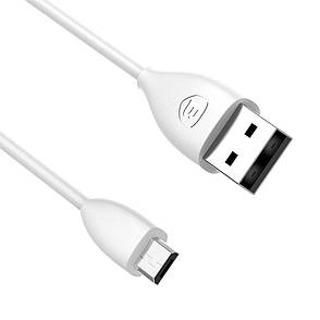 Кабель для зарядки телефона/ смартфона Baseus USB - Micro USB 1 м 2 А Білий (CAMMY-02), фото 4