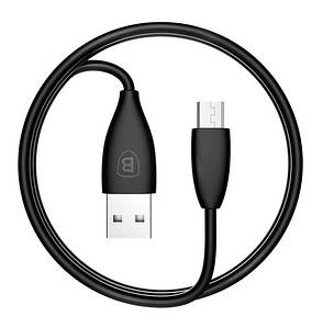 Кабель для зарядки телефона/ смартфона Baseus USB - Micro USB 1 м 2 А Чорний (CAMMY-01), фото 4