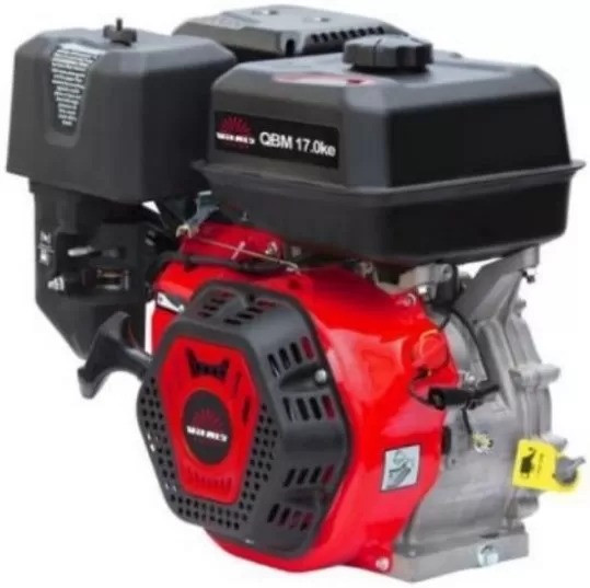 Двигун бензиновий Vitals Master QBM 17.0ke (17 л.с., електростартер, шпонка, вал 25 мм), фото 1