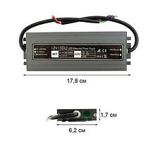 Блок живлення BIOM Professional DC12 100W WBP-100 8,3 А герметичний (IP67), фото 4