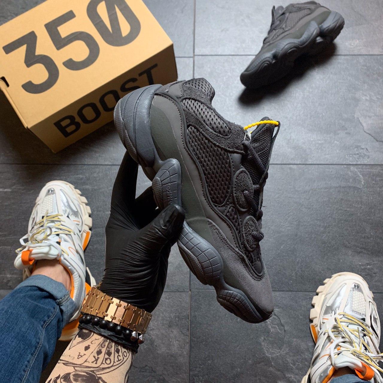 Кросівки Adidas Yeezy 500 Utility Black, кросівки адідас ізі 500, фото 1