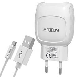 Зарядний пристрій Moxom KH-69 2 USB 2.1A + кабель microUSB