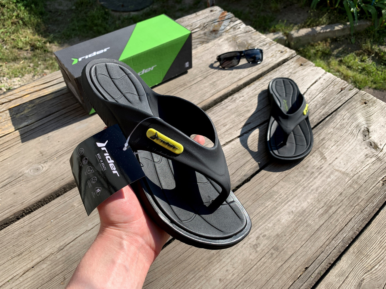 Чоловічі оригінальні в'єтнамки Rider Cape Black чорні