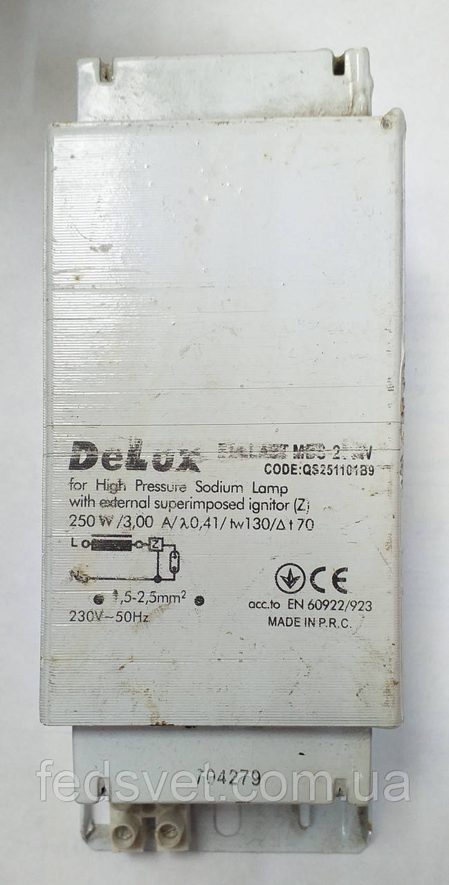 Баласт DELUX MBS-250W, фото 1