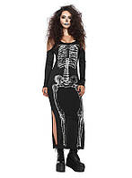 Женское платье-костюм со скелетом