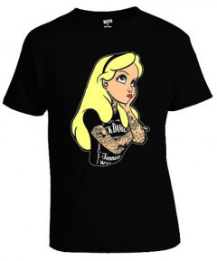 Футболка Alice In Wonderland Tattoo Black