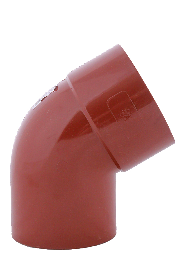 Коліно  60° терракотовый  Profil 90/75