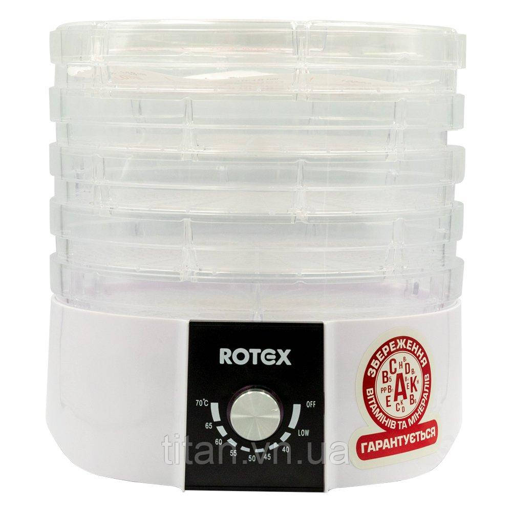 Сушарка для овочів і фруктів Rotex RD-610-W