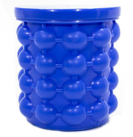 Форма для льоду Ice Cube Maker Genie відро для заморозки льоду силіконова для охолодження напоїв-1825, фото 3