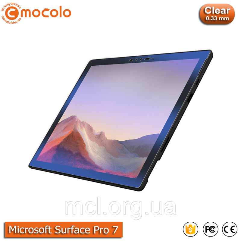 Захисне скло Mocolo Microsoft Surface Pro 7 з вирізом під мікрофон