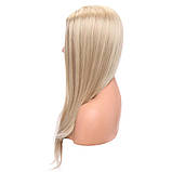 Перука білявки пряма з чубчиком довга, фото 2
