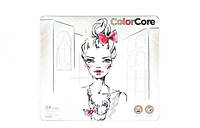 Карандаши ColorCore new, 24 цвета шестигранные d=4.0 у метал.пенале 21*19см Marco (3130-24TN)