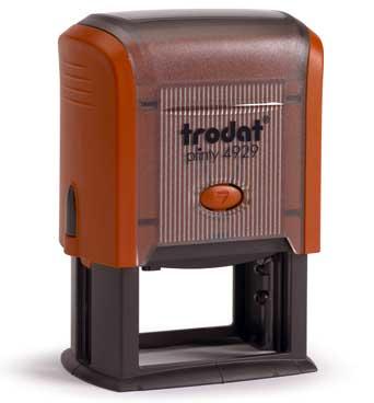 Штамп текстовий 6-ти рядковий TRODAT 4929 T/6/U, фото 1