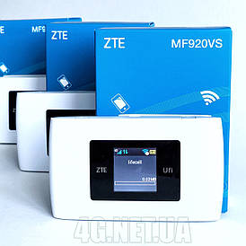 4G/3G wifi роутер ZTE MF920VS під сімкарту Lifecell, Київстар, Vodafone