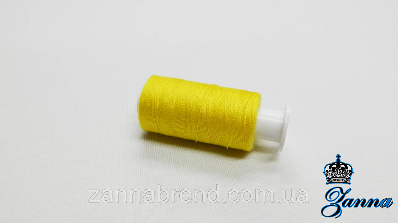 Котушка нитки (400 ярдів) жовтого кольору