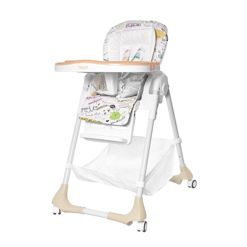 Стільчик для годування TILLY Bistro T-641 Beige водонепроникна тканина /1/