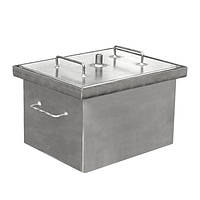 Домашня коптильня гарячого копчення з гідрозакривом "Мала"