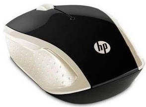 Мишка HP Безпровідна Mouse 200 Золотистий (2HU83AA), фото 4