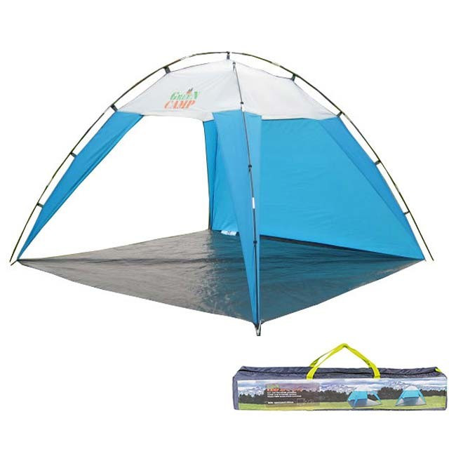 Тент Пляжный Green Camp GC1045 Бело-голубой