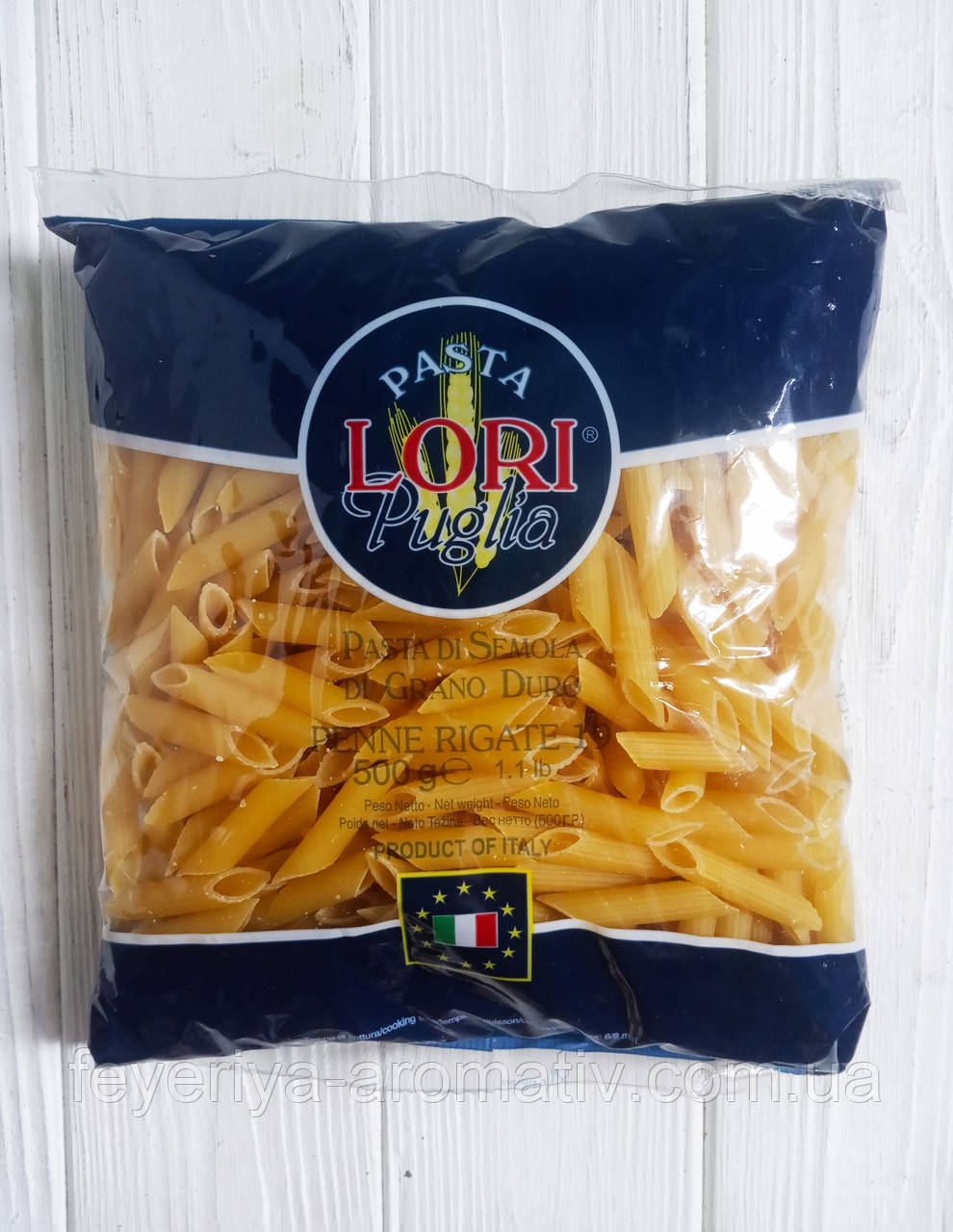 Макарони Lori Puglia Penne Rigate 500g (Італія)