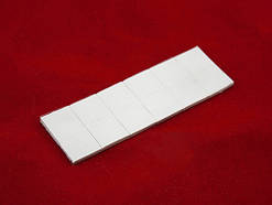 10x Термопрокладка під радіатор 15x15x2мм, силікон