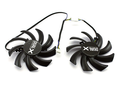 Вентилятори 2шт 85мм 12В 4пін FDC10H12S9-C Palit GTX 1060 1070 Ti 1080