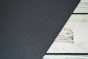 Тканина рівномірного плетіння 3984/7026, Murano Lugana, колір — Вугільний/темно-сірий, 32 ct