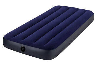 Матрац велюровий 64756 клапан 2 в 1, в кор.76х191х25см (аналог 68950)