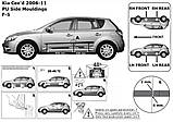 Молдинги на двері для KIA Cee'd 5dr H/B 2006-2013, фото 7