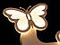 Настінний світильник Led метелик колір Білий 36 Ват Diasha 8067/2WH, фото 6