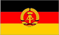 Флаг ГДР «Герма́нской Демократи́ческой Респу́блики » Flagge Deutsche Demokratische Republik