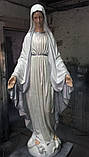 Скульптура Матері Божої 120 см полістоун, фото 3