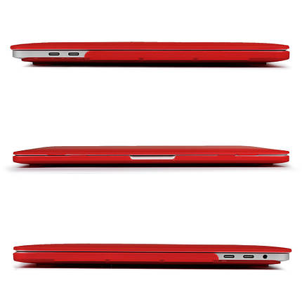 Чохол HardShell Case for MacBook Pro 13.3" (2016-2019) Crystal Red, фото 2