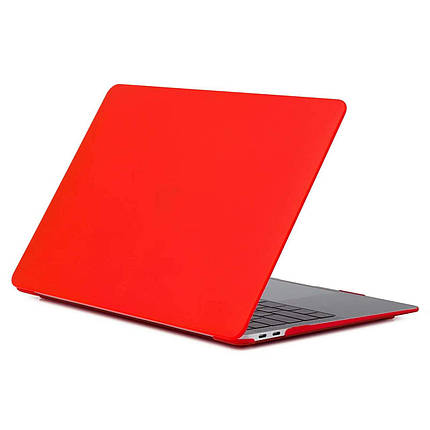 Чохол HardShell Case for MacBook Pro 13.3" (2016-2019) Red Matte, фото 2