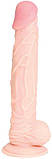 Фалоімітатор Mighty Pounder 9.5 Realistic, FLESH 24см на 4см, фото 2