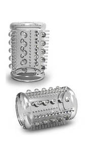 Насадка STAY HARD - COCK SLEEVE 03, CLEAR