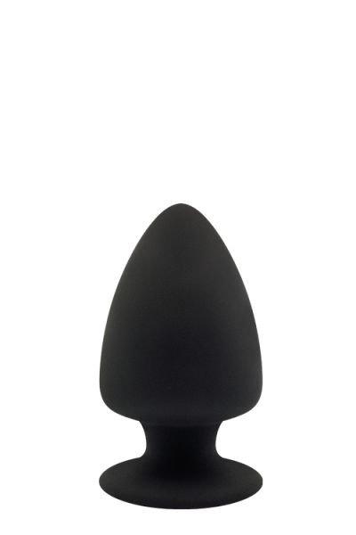 Анальний затор PREMIUM SILICONE PLUG S BLACK, фото 1