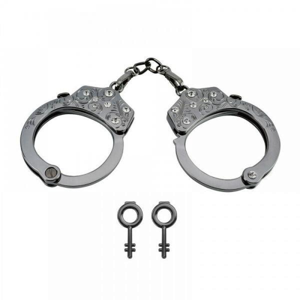 Наручники Розбірні Premium Metal Romfun, Diamond