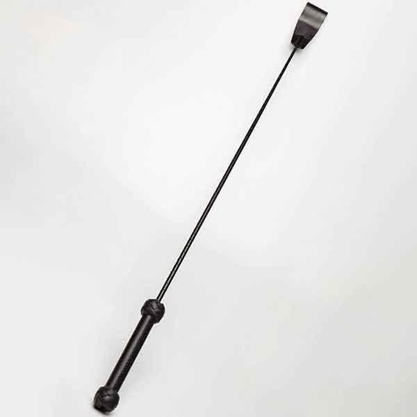 Чорний Стек для БДСМ-ігор Leather Turkish Head Knot, Black
