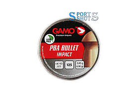 Куля Gamo PBA Bullet 4.5 мм, 0.45 м, 125шт